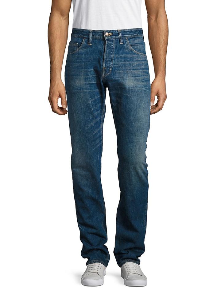 Shockoe Atelier Standard Whiskered Cotton Jeans