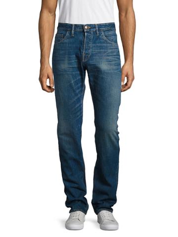 Shockoe Atelier Standard Whiskered Cotton Jeans