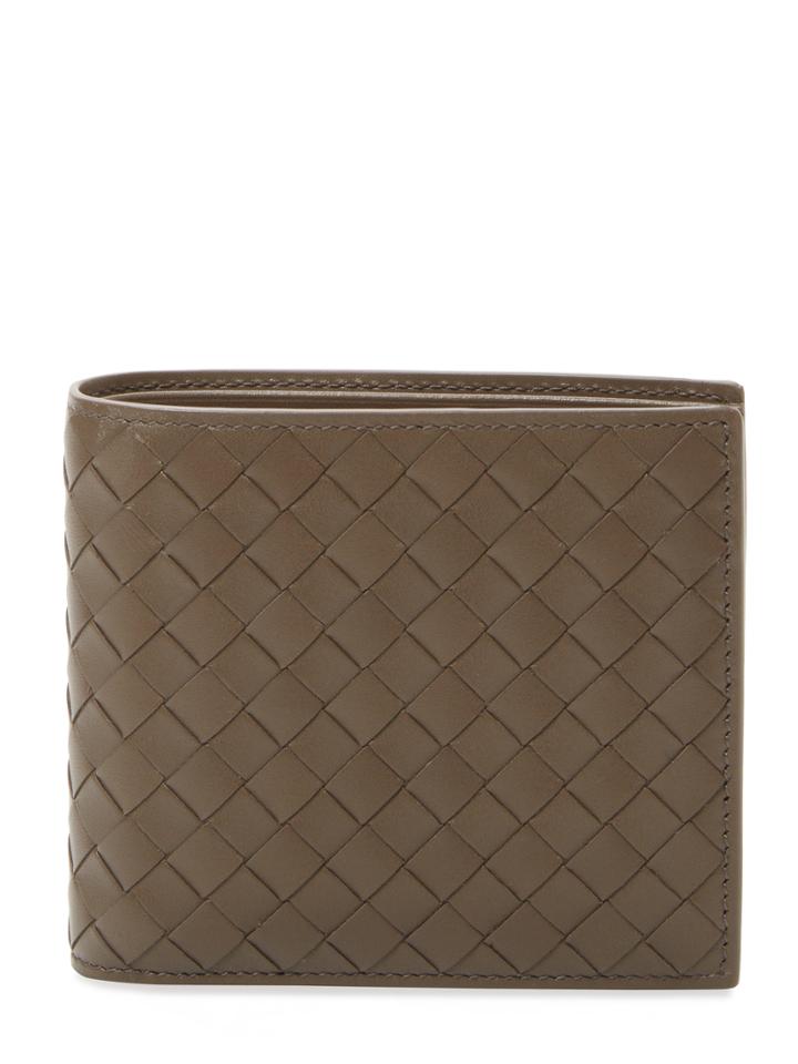 Bottega Veneta Woven Leather Bifold Wallet
