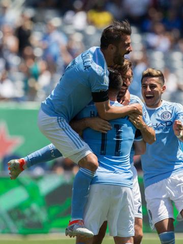 Mastercard Sourced Offers Watch New York City Fc From The Etihad First Class Club - October - 1 Package For 2 Guests