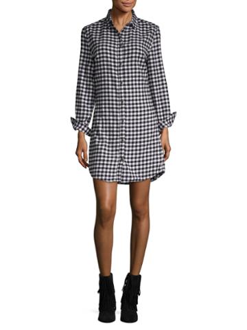 Jachs Girlfriend Cotton Flannel Dress