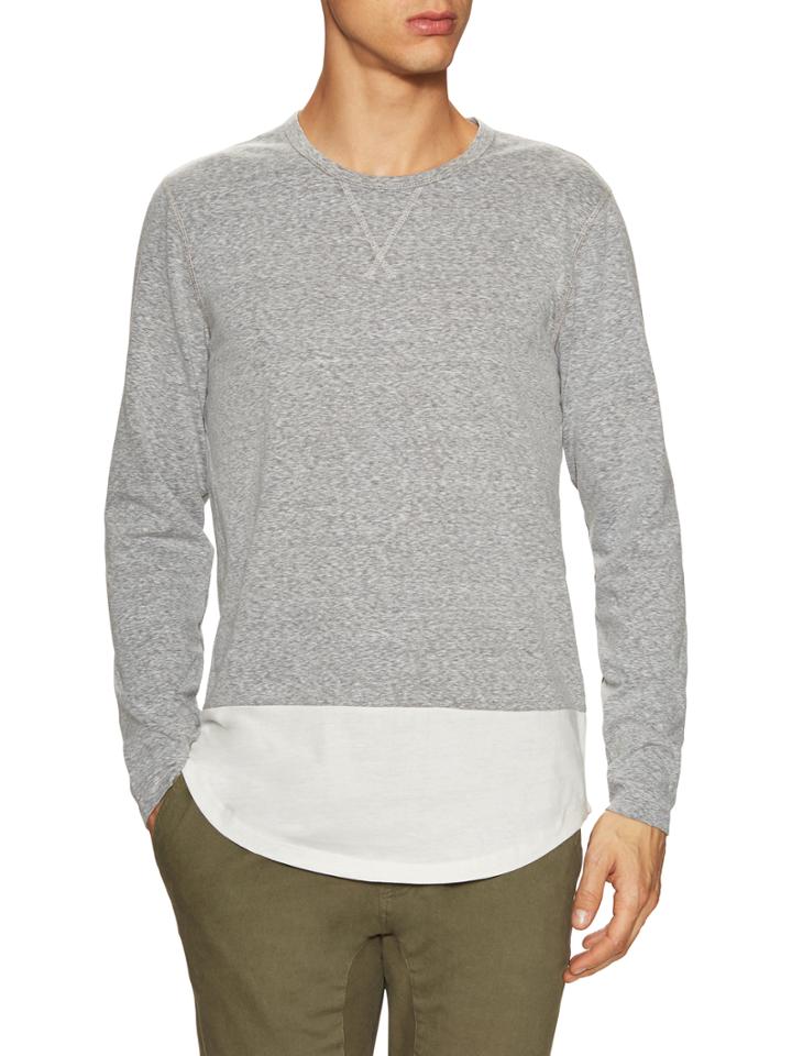Civil Society Murdoch Longline Crewneck Top