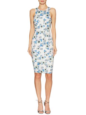 Whitney Eve Blackberry Printed Sheath Dress
