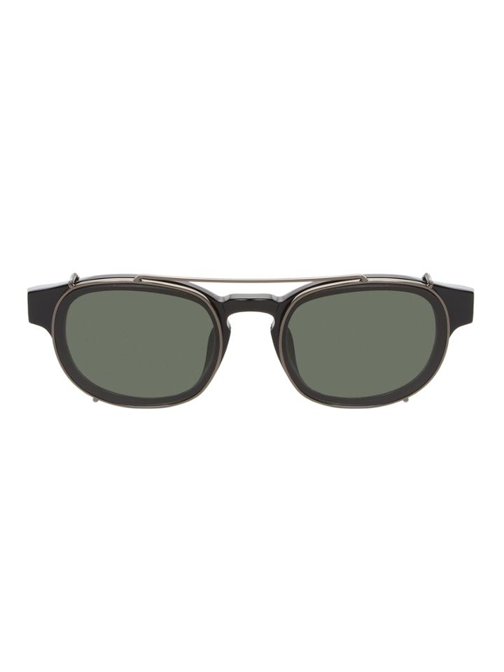 Dries Van Noten By Linda Farrow Gallery Removable Lens Aviator Frame
