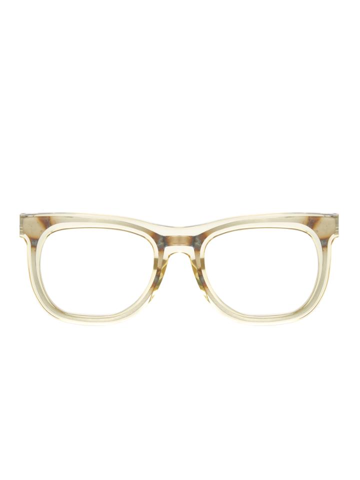 Kris Van Assche By Linda Farrow Gallery Translucent Wayfarer Optical Frame