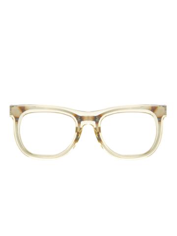 Kris Van Assche By Linda Farrow Gallery Translucent Wayfarer Optical Frame