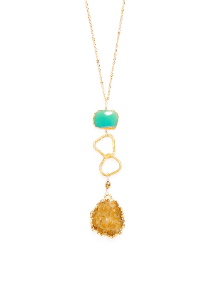 Alanna Bess Jewelry Citrine Pendant Necklace