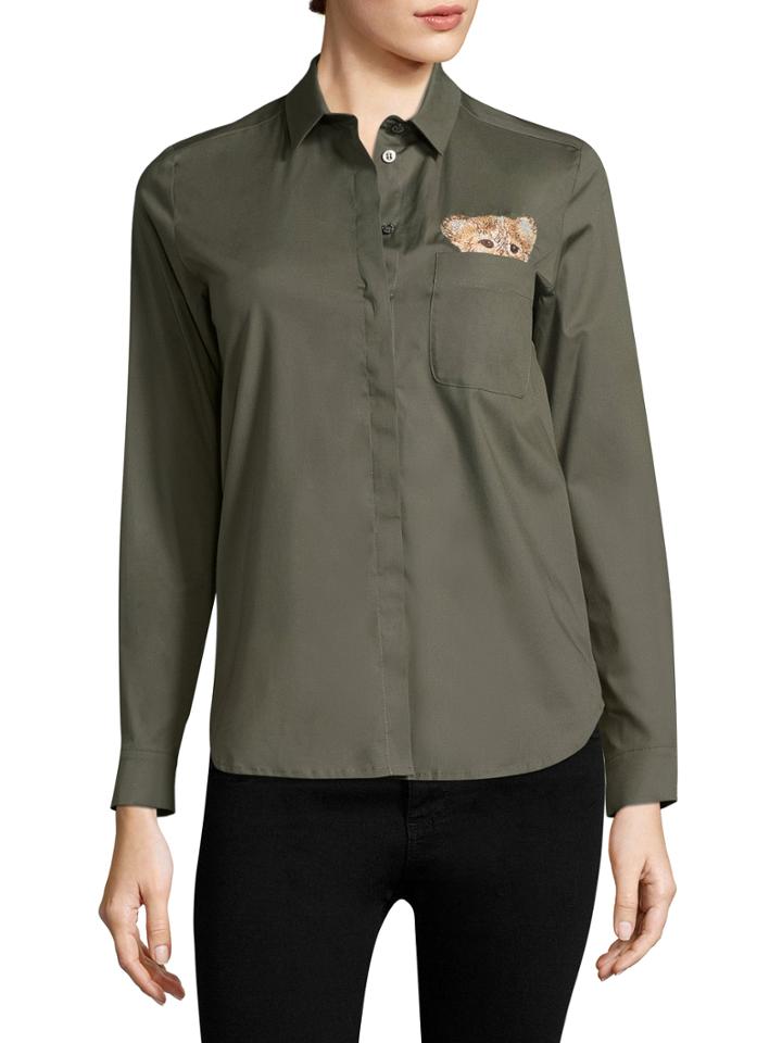 Paul & Joe Sister Leo Point Collar Top