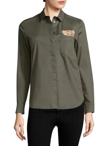 Paul & Joe Sister Leo Point Collar Top
