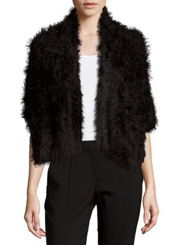Joe Inchess Plush Textured Cape
