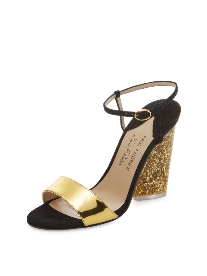 Paul Andrew Parker Leather & Suede Sandal
