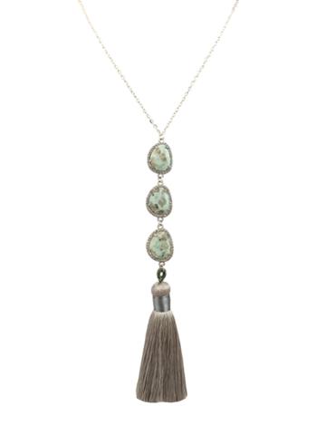 Katherine Karambelas Jewelry Harper Jasper & Lotus Necklace