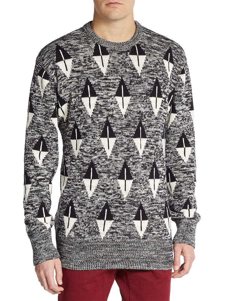 Gant By Michael Bastian Marled Knit Sweater