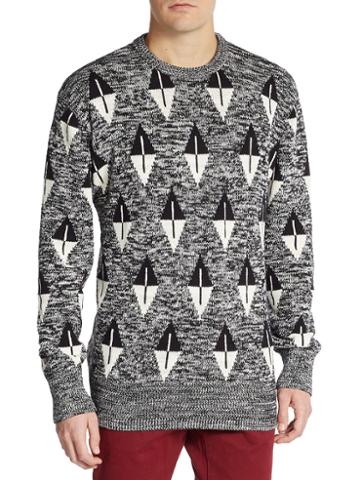 Gant By Michael Bastian Marled Knit Sweater