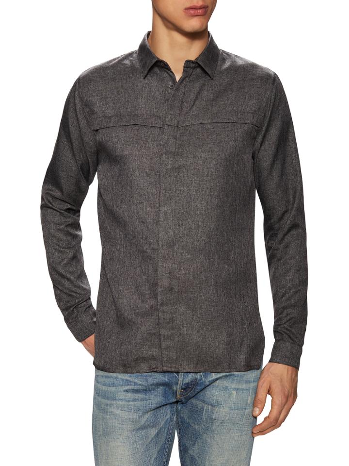 Insted We Smile Secore Spread Collar Sportshirt