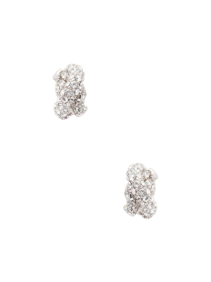 Kate Spade New York Pave Sailor's Knot Stud Earrings