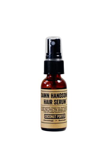 Damn Handsome Grooming Hair Serum: Coconut Porter (1 Oz)
