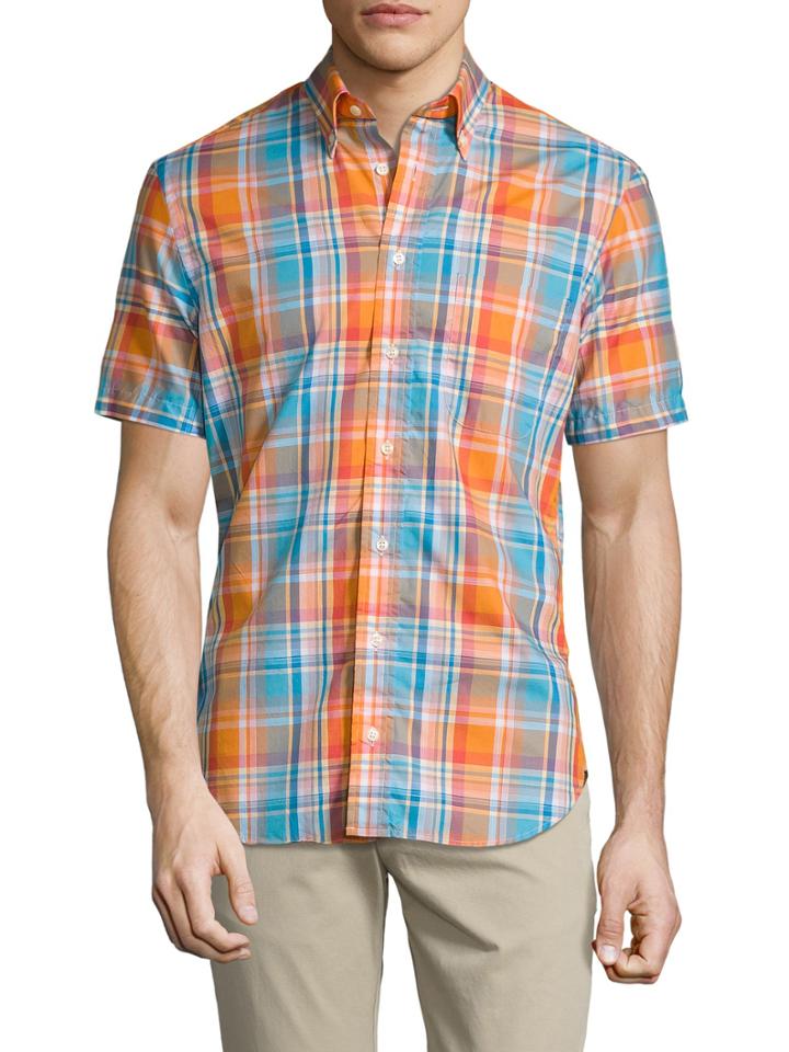 Gitman Bros. Chest Pocket Plaid Sportshirt
