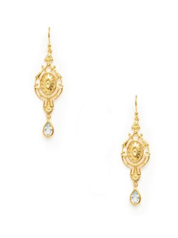 Eddera Aquamarine Sansa Earrings