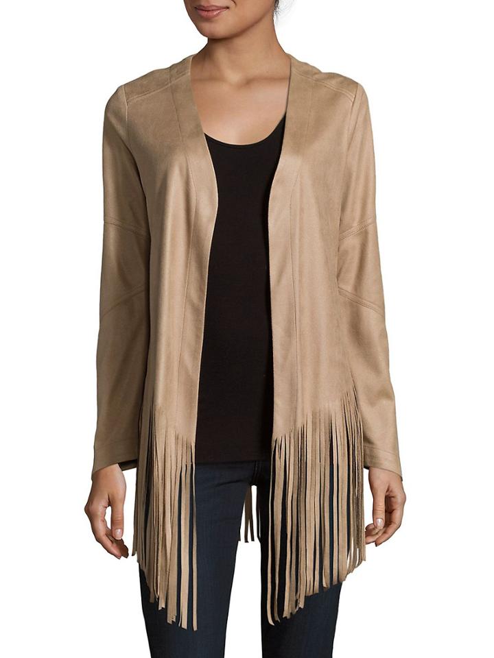 Sw3 Open Front Fringed Jacket