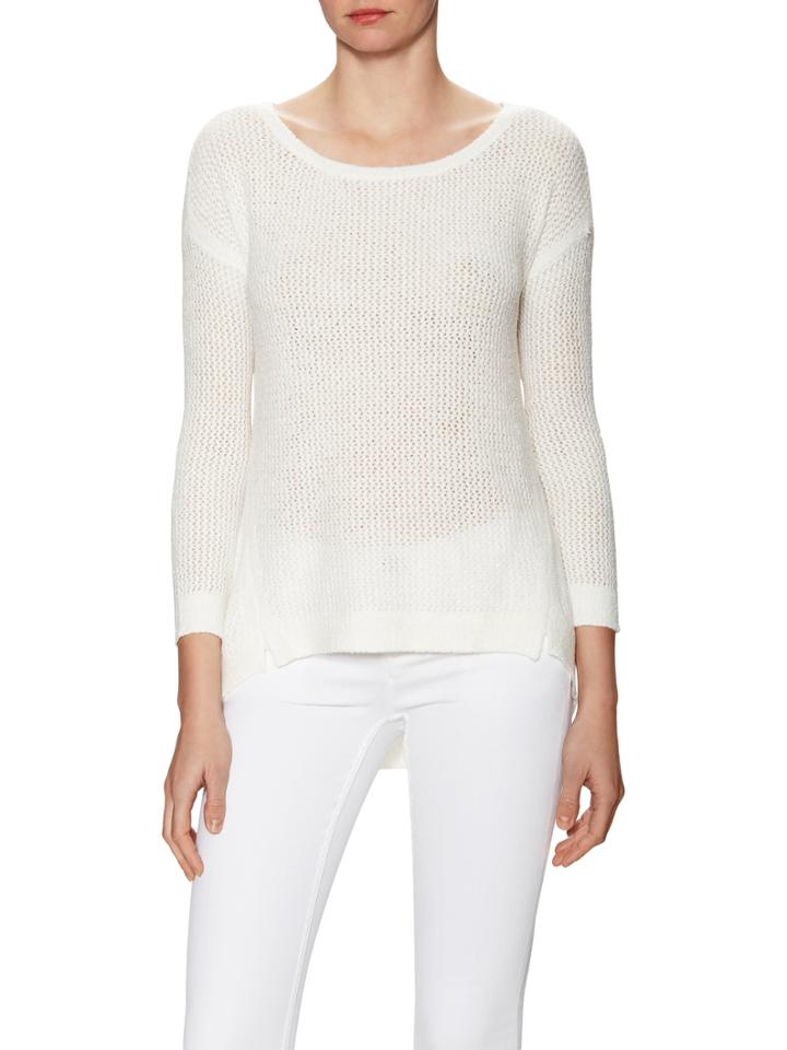Alice + Olivia Harpo Open Knit Sweater