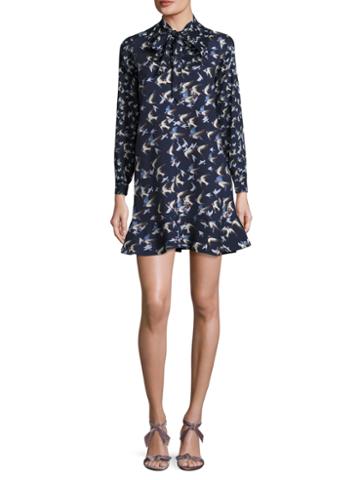 Paul & Joe Sister Hirondelle Print Flounce Dress