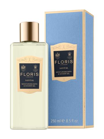 Floris London Santal Moisturing Bath & Shower Gel (250 Ml)
