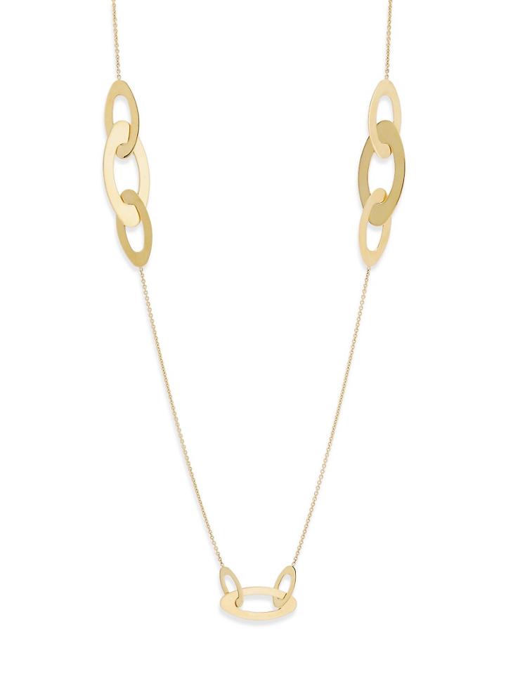 Roberto Coin 18k Yellow Gold Chic Ring Necklace