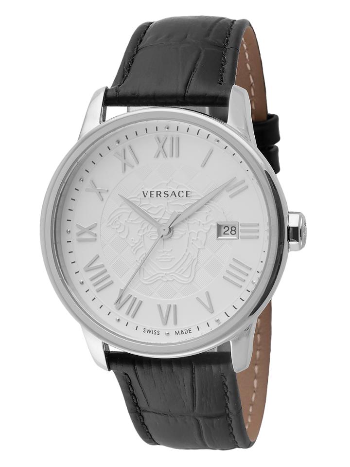 Versace Stainless Steel Watch, 43mm