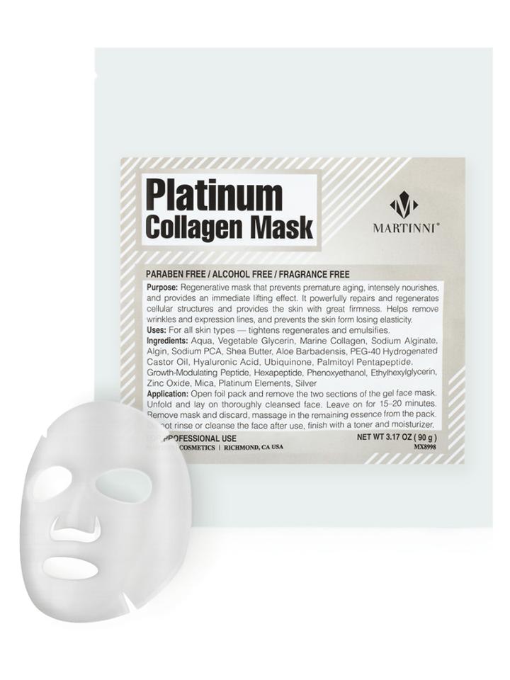 Martinni Beauty Masks Platinum Collagen Mask (3.17 Oz)