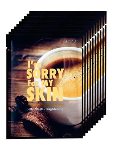 Ultru I'm Sorry For My Skin Jelly Mask - Brightening (10 Pk) (33 Ml)