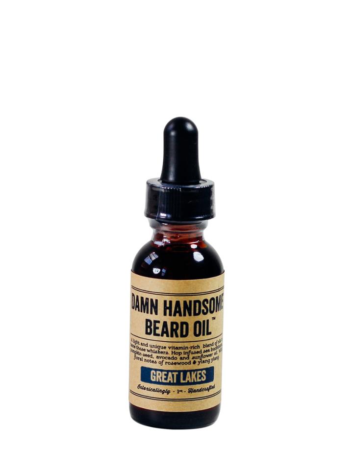 Damn Handsome Grooming Beard Oil: Great Lakes (1 Oz)