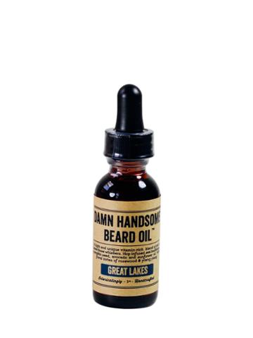 Damn Handsome Grooming Beard Oil: Great Lakes (1 Oz)