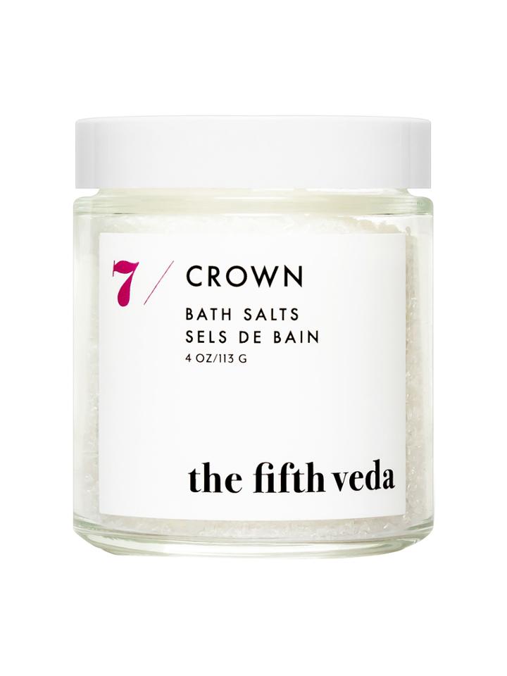 The Fifth Veda Chakra Bath Salt 7 Crown (4 Oz)