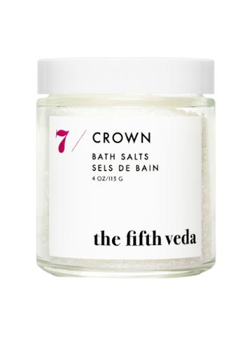 The Fifth Veda Chakra Bath Salt 7 Crown (4 Oz)