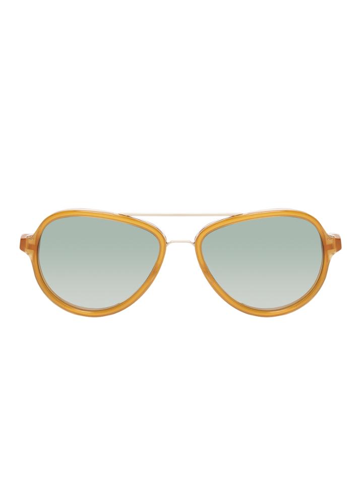 3.1 Phillip Lim By Linda Farrow Gallery Aviator Frame With Gradient Lens