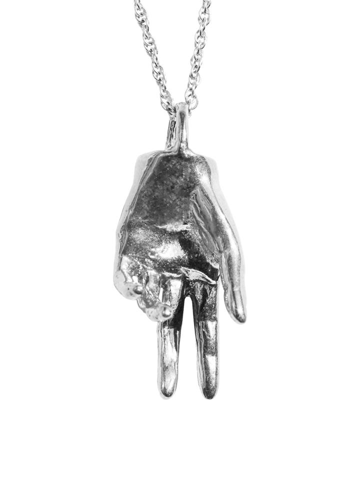 Verameat Peace Hand Pendant Necklace