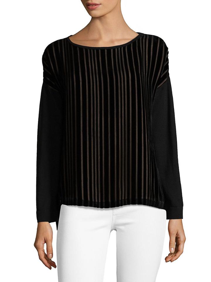 Akris Stripe Patterned Sweater