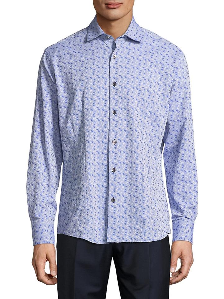 Bogosse Printed Button-down Shirt