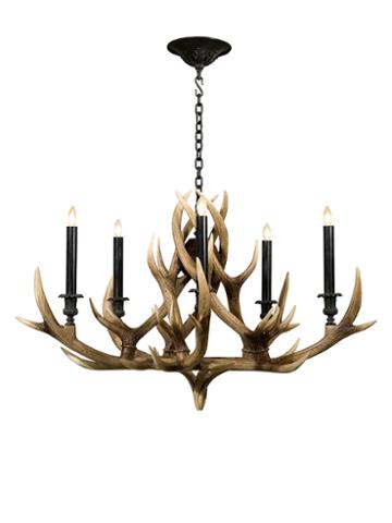 Theodore Alexander Impressive Baronial Chandelier