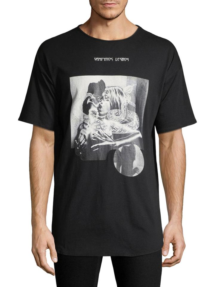 Den Im By Siki Im Baggy Printed Cotton T-shirt