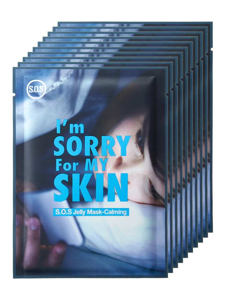 Ultru I'm Sorry For My Skin S.o.s Jelly Mask - Calming (10 Pk) (33 Ml)
