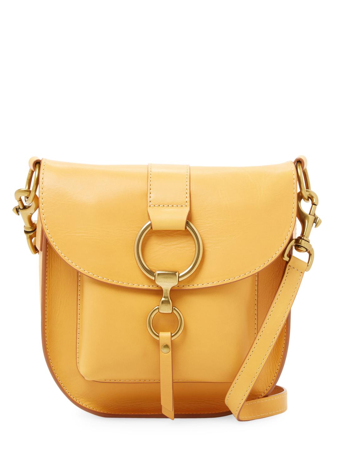 Frye Leather Ilana Saddle Crossbody Bag LookMazing