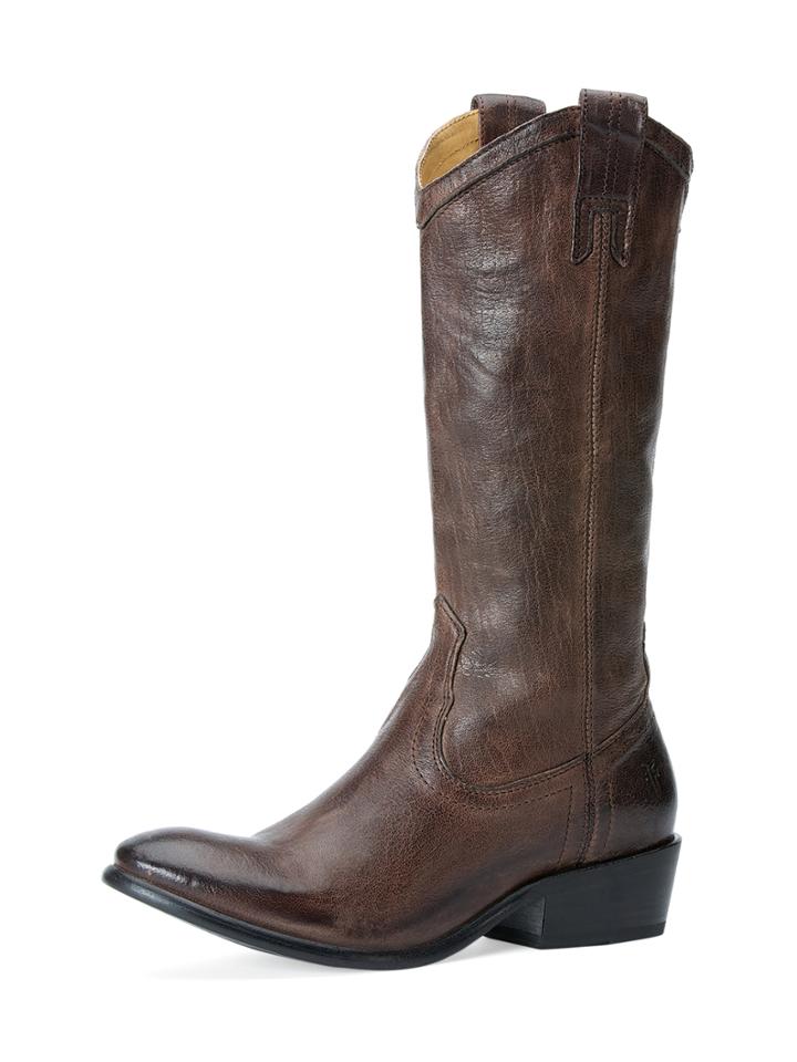 Frye Carson Leather Western Boot