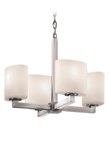 Justice Design Modular 4-light Halogen Chandelier