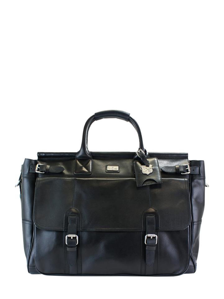 The British Belt Company Lanlay Framed Weekender Bag