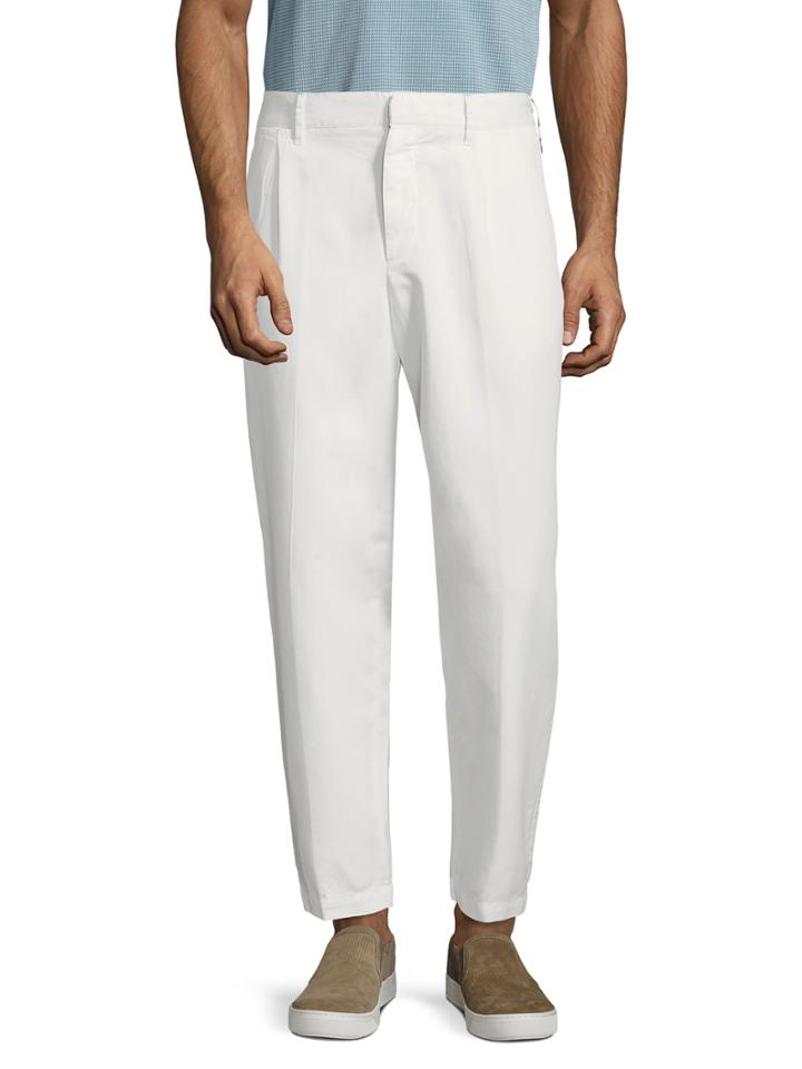 Atp & Co Frank Solid Pleated Chino