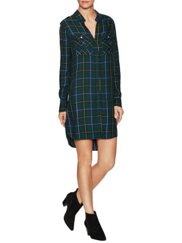 Jachs Girlfriend Alexis Military Pocket Shirt Dress