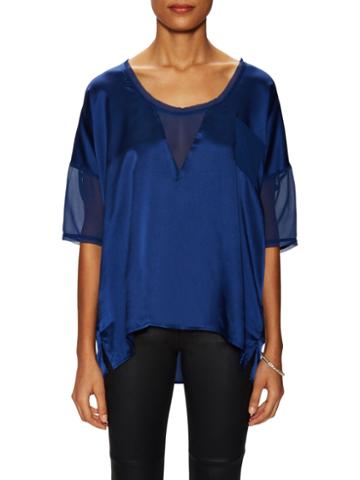 Falcon & Bloom Silk Chiffon Blouse