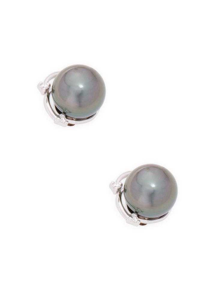 Tara Pearls 14k White Gold & Tahitian Cultured Pearl Stud Earrings